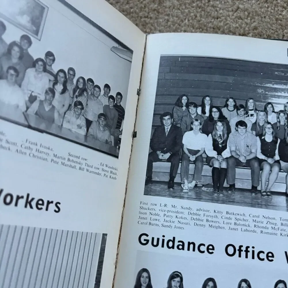 DuBois Area High School Flambeau-Clipper 1971 Yearbook DuBois PA